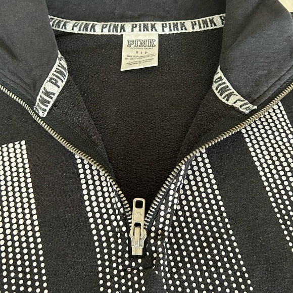 Black PINK quarter zip - Picture 2 of 2